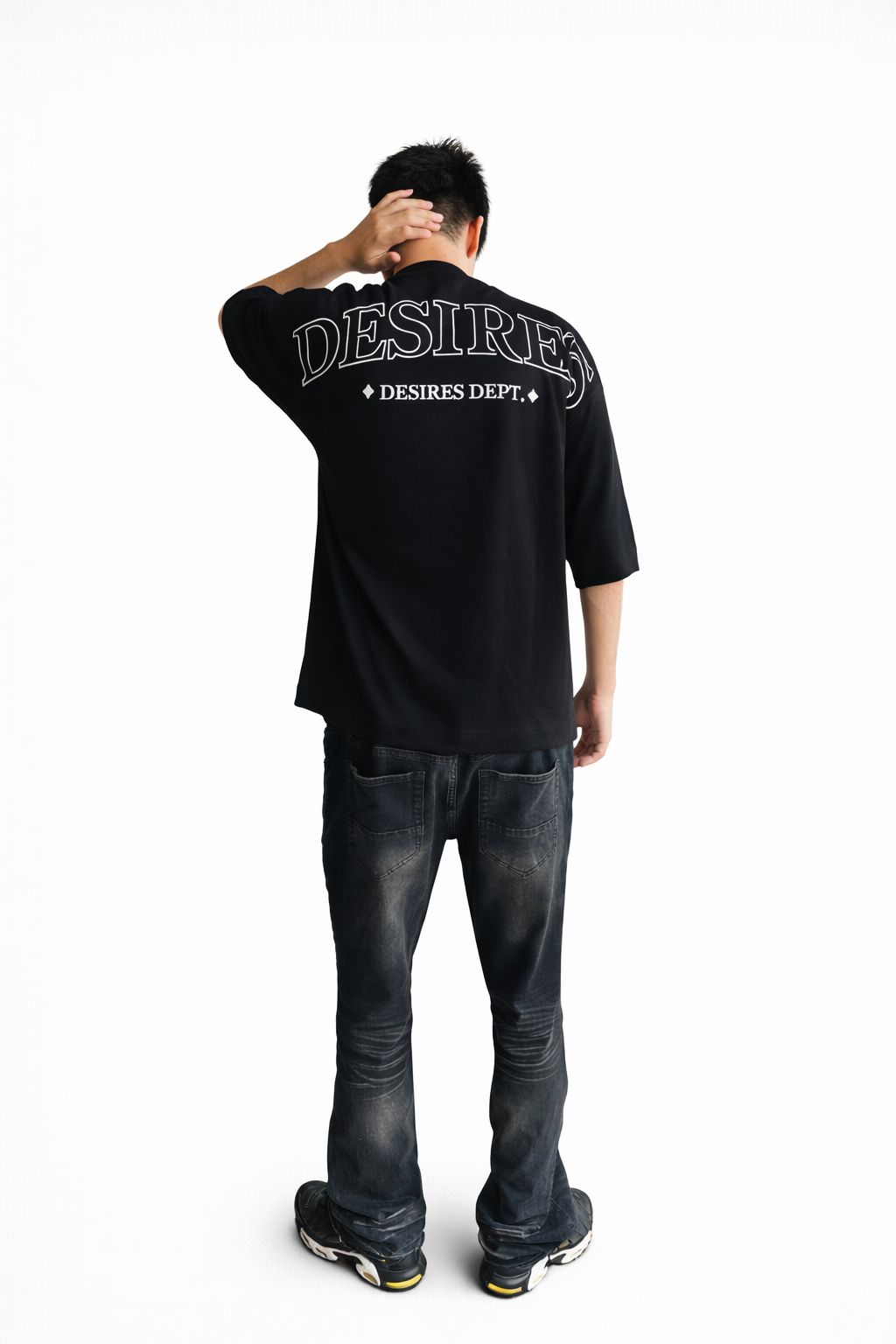 DESIRES DEPT. TEE — BLACK